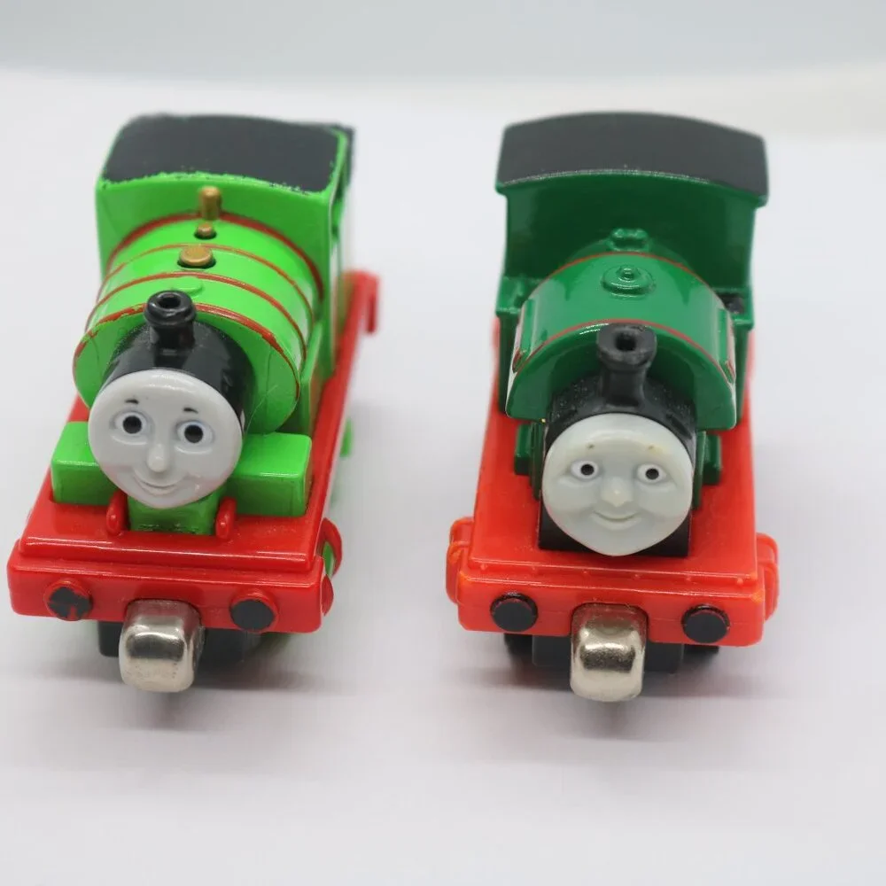 Peter Sam and Percy magnetic diecast trains lot of 2